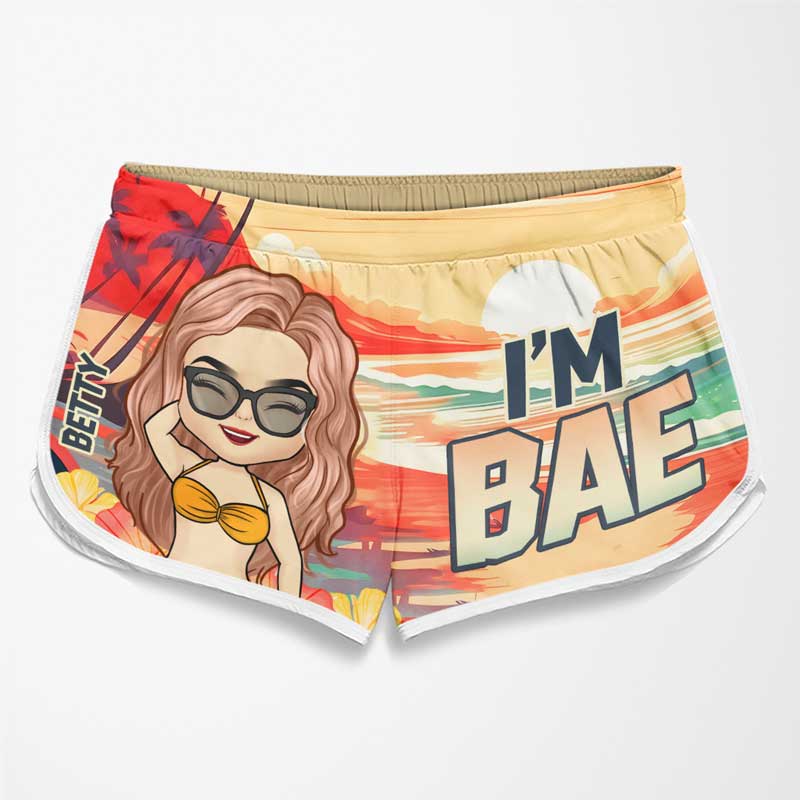 Si tu es perdu, reviens voir mon chéri - Short de plage hawaïen personnalisé et amusant pour couple - Cadeau de vacances d'été, cadeau de fête d'anniversaire pour mari et femme