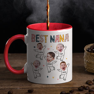 Mug personnalisé avec photo « Meilleure grand-mère de tous les temps » - Cadeau d'anniversaire pour maman et grand-mère