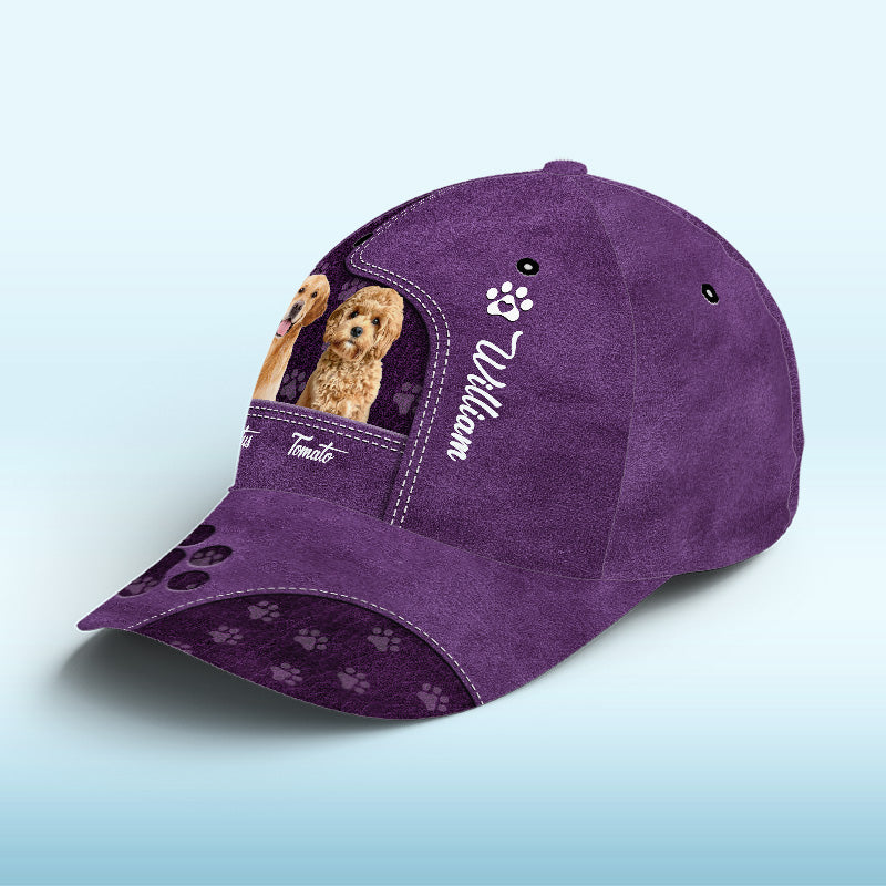 Casquette personnalisée avec photo pour apporter de la joie à votre vie ! Casquette classique imprimée pour chien et chat ! Cadeau idéal pour les propriétaires et les amoureux des animaux.