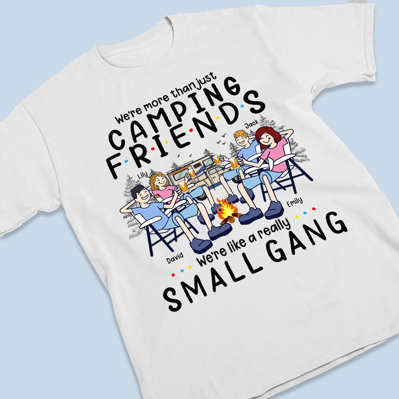 Nous sommes plus que de simples amis de camping - T-shirt, sweat à capuche, sweat-shirt unisexe personnalisé de camping - Cadeau pour les meilleurs amis, BFF, sœurs, amoureux du camping