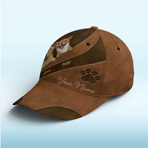 Mon bébé en fourrure bleu bien-aimé - Bonnet personnalisé pour chien et chat, casquette classique à imprimé intégral - Nouveauté, cadeau pour les propriétaires et les amoureux des animaux