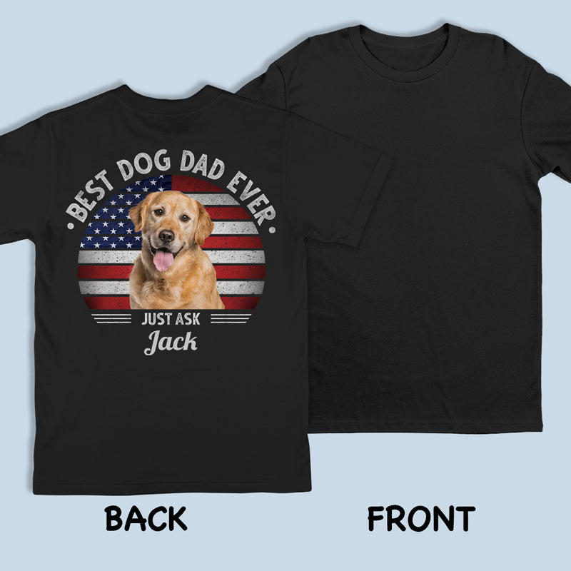 T-shirt, sweat à capuche et sweat-shirt unisexe personnalisé avec photo « Meilleure maman de chien » – Cadeau pour propriétaires et amoureux des animaux
