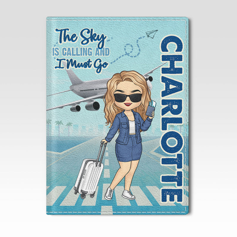 Les aventures vous combleront - Étui de passeport personnalisé, porte-passeport - Cadeau de vacances, cadeau pour les amoureux du voyage d'aventure