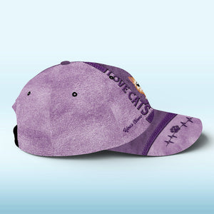 What Greater Gift Than The Love Of A Cat Brown - Cat Personalized Custom Hat, All Over Print Classic Cap - New Arrival, Gift For Pet Owners, Pet Lovers