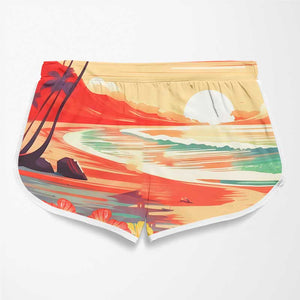 Si tu es perdu, reviens voir mon chéri - Short de plage hawaïen personnalisé et amusant pour couple - Cadeau de vacances d'été, cadeau de fête d'anniversaire pour mari et femme