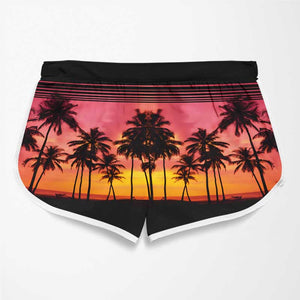 If Lost, Return To Your Bae - Funny Personalized Custom Tropical Hawaiian Aloha Couple Beach Shorts - Summer Vacation Gift, Birthday Party Gift For Husband Wife