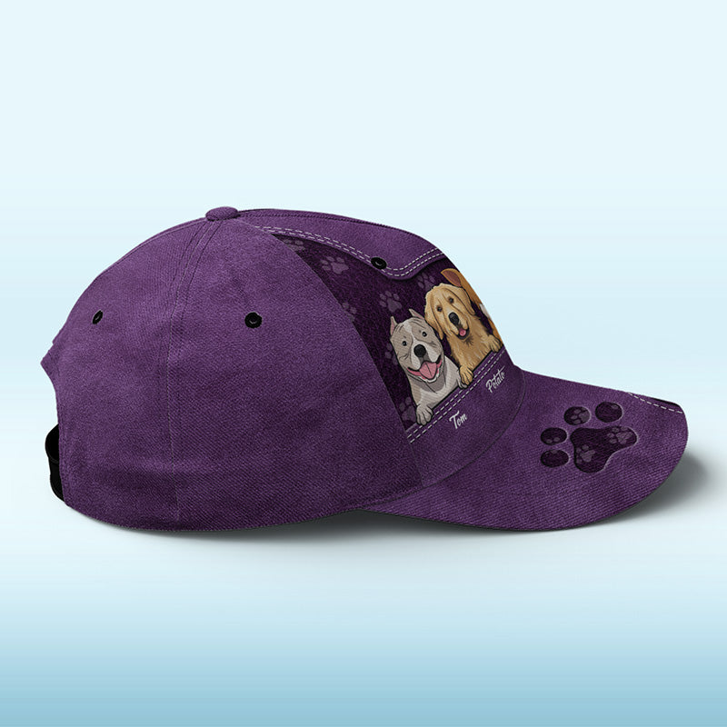 Nos petits anges noirs - Casquette personnalisée pour chien et chat, imprimé intégral - Nouveauté, cadeau pour propriétaires et amoureux des animaux