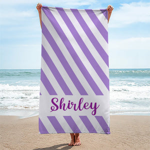 L'été est dans l'air - Serviette de plage personnalisée Bestie - Cadeau de vacances d'été, cadeau d'anniversaire à la piscine pour meilleures amies, meilleures amies, sœurs