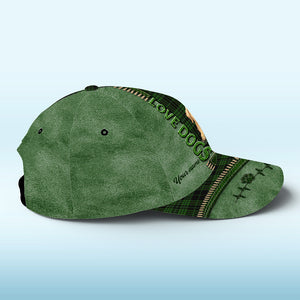 Love Dogs - Casquette personnalisée pour chien, casquette classique à imprimé intégral - Cadeau de Noël pour propriétaires et amoureux des animaux
