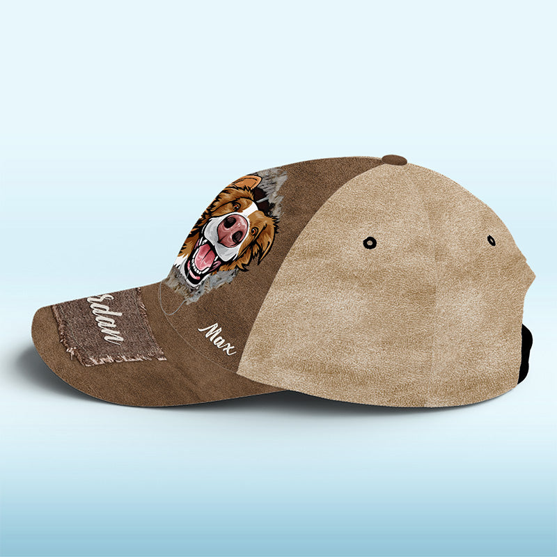 Mes petits chiens - Casquette personnalisée pour chien, casquette classique à imprimé intégral - Cadeau pour propriétaires et amoureux des animaux