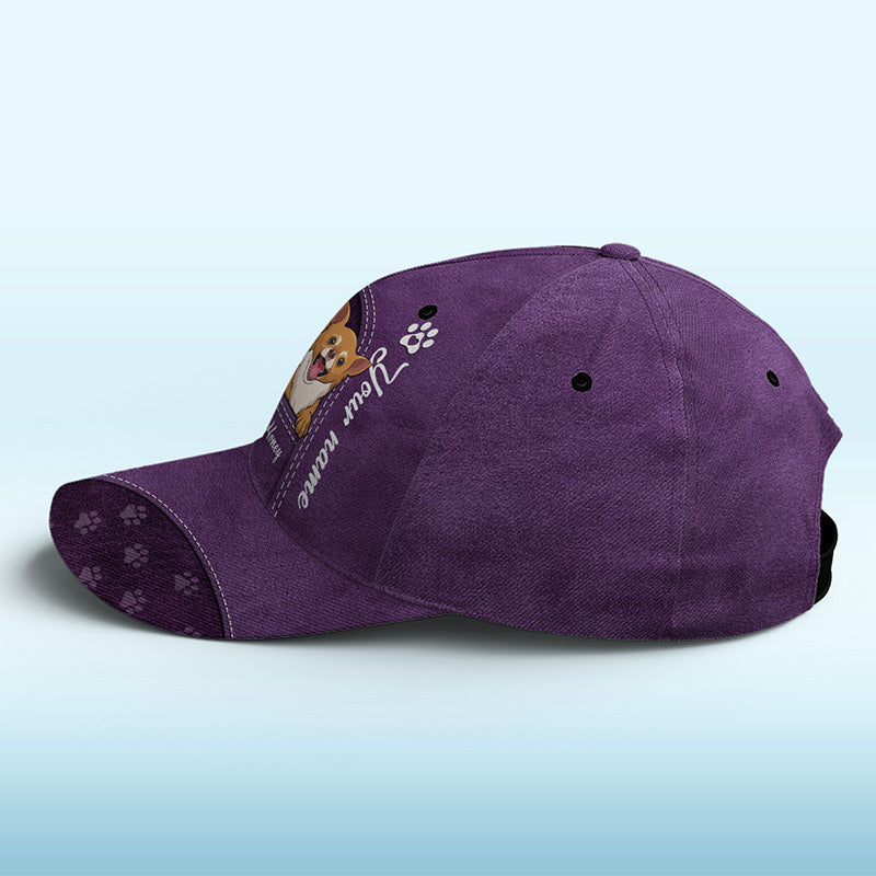 Nos petits anges pattes - Casquette personnalisée pour chien et chat, casquette classique à imprimé intégral - Cadeau pour propriétaires et amoureux des animaux