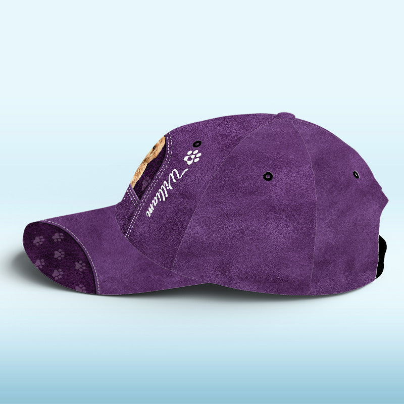 Casquette personnalisée avec photo pour apporter de la joie à votre vie ! Casquette classique imprimée pour chien et chat ! Cadeau idéal pour les propriétaires et les amoureux des animaux.