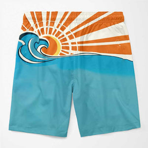 If I'm Lost, Return To My Bae - Funny Personalized Custom Tropical Hawaiian Aloha Couple Beach Shorts - Summer Vacation Gift, Birthday Party Gift For Husband Wife