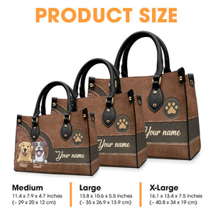 La vie est plus belle avec un bébé en fourrure ! Sac à main en cuir personnalisé pour chien et chat ! Cadeau pour les propriétaires et les amoureux des animaux.