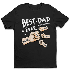Le meilleur papa de tous les temps - T-shirt unisexe personnalisé, sweat à capuche, sweat-shirt - Cadeau de fête des pères, d'anniversaire pour papa, grand-père