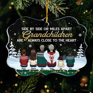Il n'y a pas de plus beau cadeau que les petits-enfants - Décoration familiale personnalisée - Forme Benelux en acrylique - Cadeau de Noël pour les membres de la famille