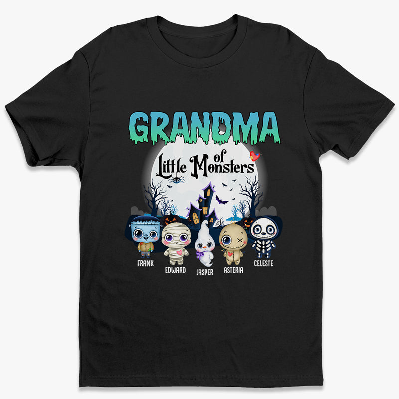 Nana de ces petits monstres - T-shirt unisexe personnalisé, sweat à capuche, sweat-shirt - Cadeau pour grand-mère, cadeau pour grands-parents, cadeau d'Halloween