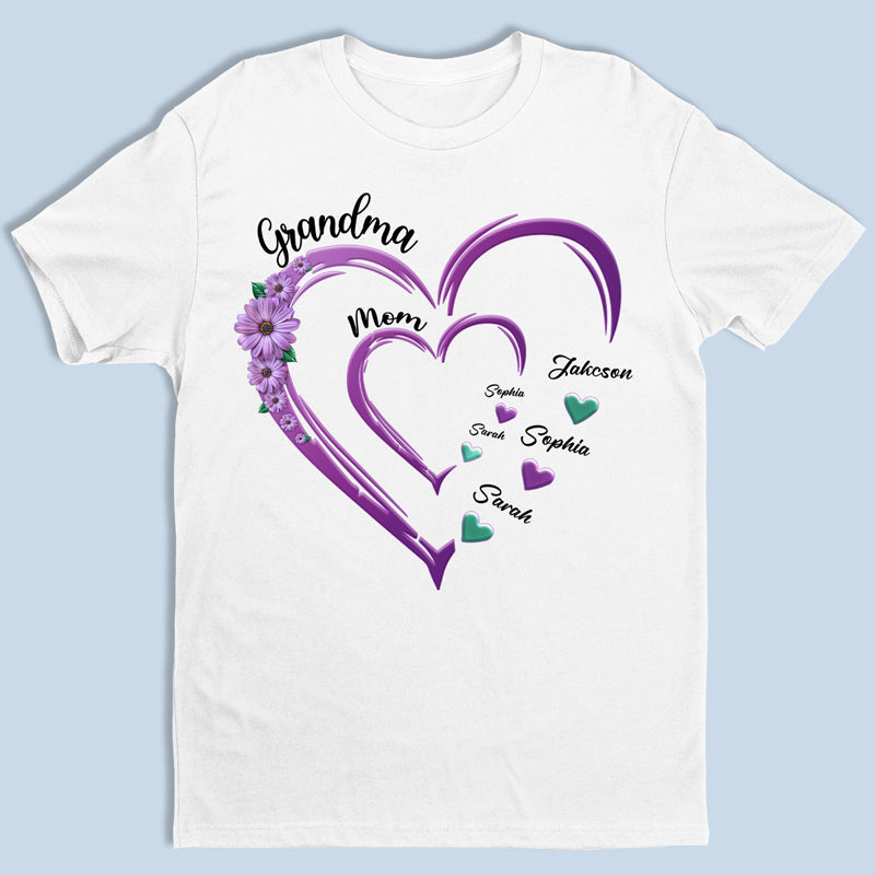 Nous sommes nés de l'amour L'amour est notre mère - T-shirt unisexe personnalisé, sweat à capuche, sweat-shirt - Cadeau pour maman, grand-mère