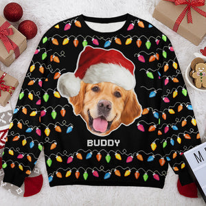 Sweat-shirt personnalisé avec photo « You're Pawsome » pour chien et chat, personnalisé et moche, pull unisexe en laine, cadeau de Noël pour les propriétaires d'animaux, les amoureux des animaux et les membres de la famille.