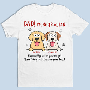 Je t'admirerai toujours, surtout quand tu mangeras - T-shirt unisexe personnalisé pour chien, sweat à capuche, sweat-shirt - Cadeau pour les propriétaires d'animaux de compagnie, les amoureux des animaux