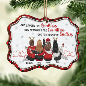 Que les bons moments roulent ! Décoration personnalisée pour meilleure amie ! En bois, forme Benelux ! Cadeau de Noël pour meilleures amies, meilleures amies et sœurs.