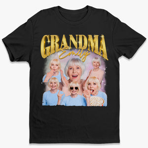 T-shirt, sweat à capuche et sweat-shirt unisexe personnalisé avec photo « Meilleure grand-mère de tous les temps » – Cadeau pour grand-mère