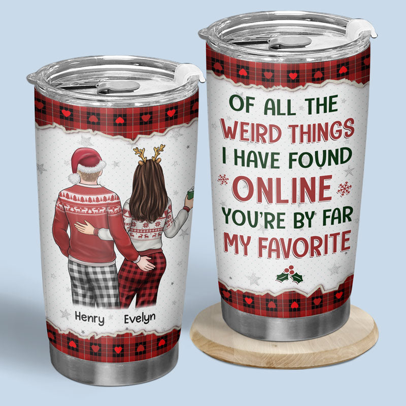 Je t'aime, je te garde - Verre personnalisé pour couple - Cadeau de Noël pour mari et femme, anniversaire