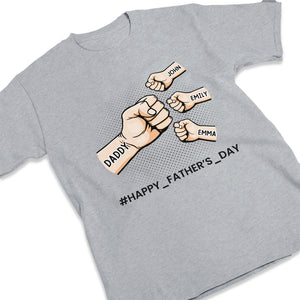 Thank You For Being Our Dad - Family Personalized Custom Unisex T-shirt, Hoodie, Sweatshirt - Father's Day, Birthday Gift For Dad