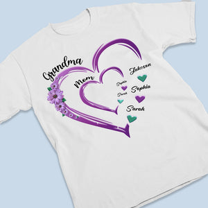 Nous sommes nés de l'amour L'amour est notre mère - T-shirt unisexe personnalisé, sweat à capuche, sweat-shirt - Cadeau pour maman, grand-mère