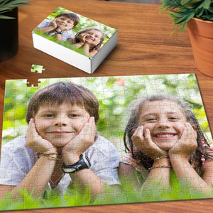 Custom Photo You Are Part Of Myself - Family Personalized Custom Jigsaw Puzzle - Gift For Family Members