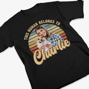 Custom Photo I Belong To This Furry Friend - Dog Personalized Custom Unisex T-shirt, Hoodie, Sweatshirt - Gift For Pet Owners, Pet Lovers
