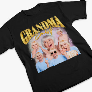 T-shirt, sweat à capuche et sweat-shirt unisexe personnalisé avec photo « Meilleure grand-mère de tous les temps » – Cadeau pour grand-mère