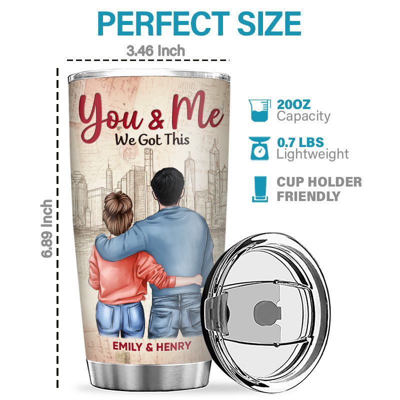L'amour nous a réunis pour toujours - Verre personnalisé pour couple - Cadeau pour mari et femme, anniversaire