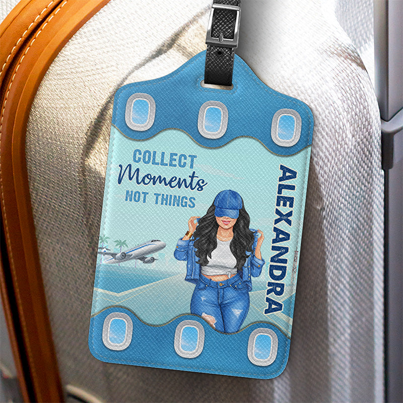 Si ce n'est pas maintenant, alors quand ? Étiquette de bagage personnalisée pour voyage – Cadeau de vacances, cadeau pour les amateurs de voyages d'aventure