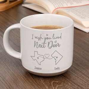 La seule façon d'avoir un ami est d'en être un - Mug en poterie personnalisé Bestie - Cadeau pour meilleures amies, meilleures amies, sœurs