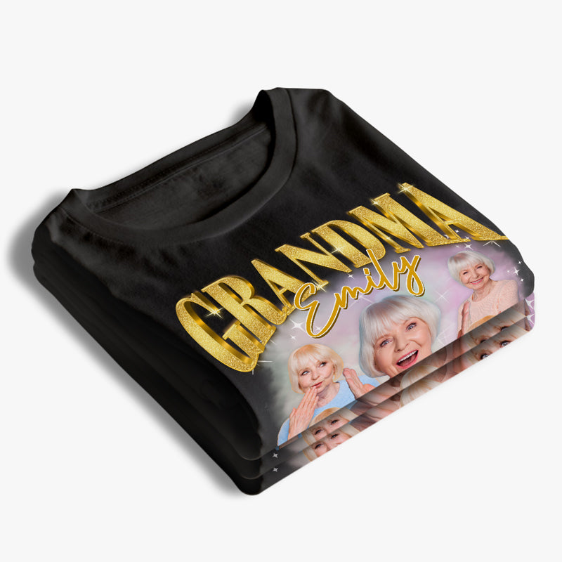 T-shirt, sweat à capuche et sweat-shirt unisexe personnalisé avec photo « Meilleure grand-mère de tous les temps » – Cadeau pour grand-mère