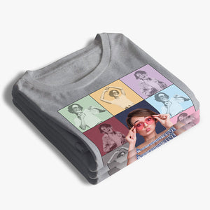 Photo personnalisée Ensemble, nous créons des souvenirs - T-shirt, sweat à capuche, sweat-shirt unisexe personnalisé pour la famille - Cadeau pour les membres de la famille