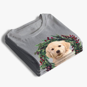 Photo personnalisée Oh My Dog - T-shirt unisexe personnalisé, sweat à capuche, sweat-shirt - Cadeau de Noël, cadeau de condoléances pour les propriétaires d'animaux et les amoureux des animaux