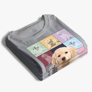 Photo personnalisée de nos petits compagnons à quatre pattes - T-shirt, sweat à capuche et sweat-shirt unisexe personnalisé pour chien et chat - Cadeau pour propriétaires et amoureux des animaux