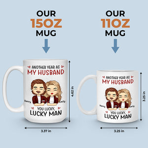 Une autre année en tant que petit ami - Tasse personnalisée pour couple - Cadeau pour mari et femme, anniversaire