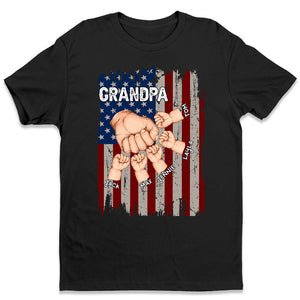 Grand-père est comme papa sans règles - T-shirt unisexe personnalisé, sweat à capuche, sweat-shirt - Cadeau de fête des pères, d'anniversaire pour grand-père