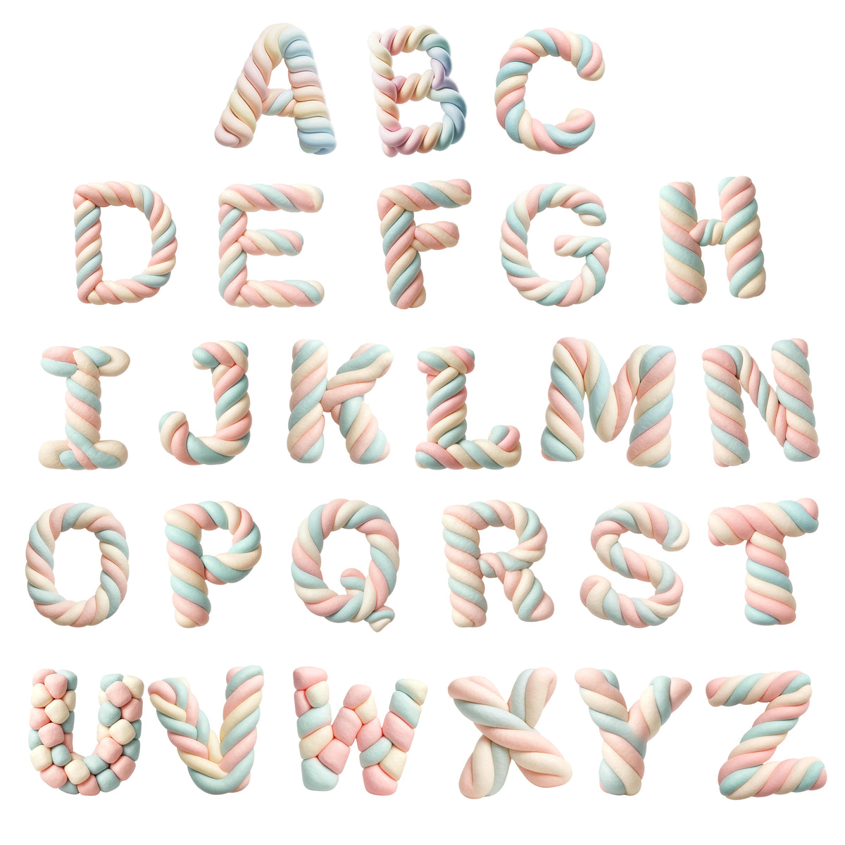 Custom Marshmallow Letter Wooden Ornament - Personalized Christmas Birthday Gifts For Mom, Dad, Brother, Sister, Kids - A Dash Of Sweetness, A Lot Of Love