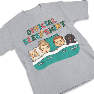 C'est notre chemise de nuit officielle - T-shirt unisexe personnalisé pour couple, sweat à capuche, sweat-shirt - Cadeau pour couples, propriétaires d'animaux, amoureux des animaux