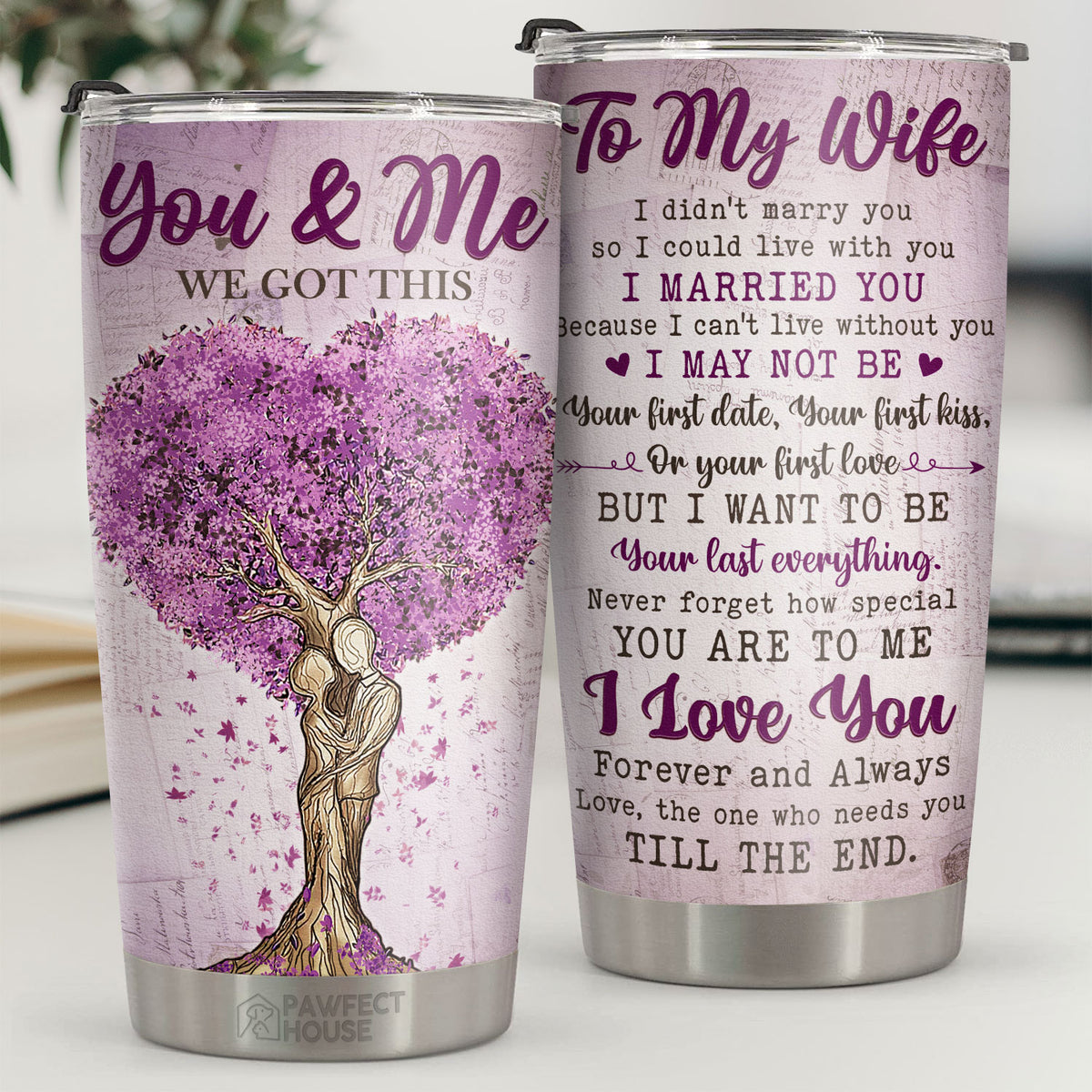 N'oublie jamais à quel point tu es spécial pour moi, celui qui a besoin de toi jusqu'à la fin - Gobelet - À ma femme, cadeau pour femme, anniversaire, fiançailles, mariage, cadeau de mariage