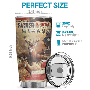 Je veux que tu croies au plus profond de ton cœur que tu ne perdras jamais - Tumbler - À mon fils, cadeau pour fils, cadeau fils de papa, cadeau d'anniversaire pour fils