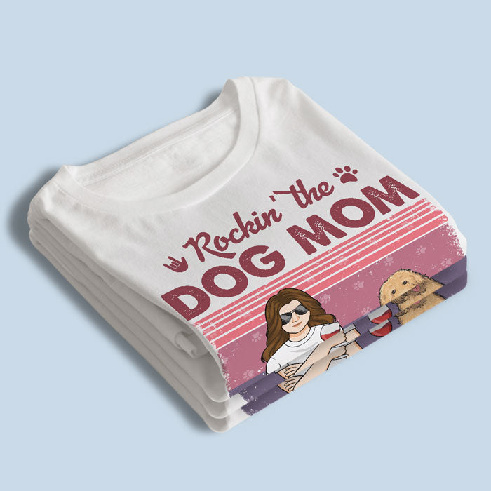 T-shirt, sweat à capuche et sweat-shirt unisexe personnalisé « Briser la vie de maman chien » – Cadeau pour les propriétaires et les amoureux des animaux