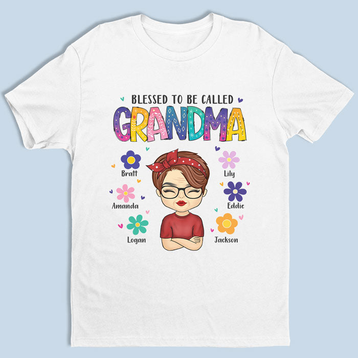 Béni d'être appelé - T-shirt unisexe personnalisé pour la famille, sweat à capuche, sweat-shirt - Cadeau de fête des mères, d'anniversaire pour maman, grand-mère