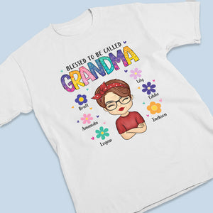 Béni d'être appelé - T-shirt unisexe personnalisé pour la famille, sweat à capuche, sweat-shirt - Cadeau de fête des mères, d'anniversaire pour maman, grand-mère