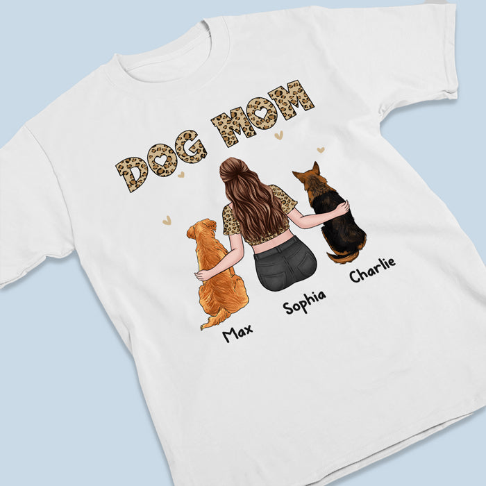 Soyez une maman cool et adorable, comme un chien ! T-shirt, sweat à capuche et sweat-shirt unisexe personnalisé pour chien ! Cadeau d'anniversaire, fête des mères, pour les propriétaires et les amoureux des animaux.