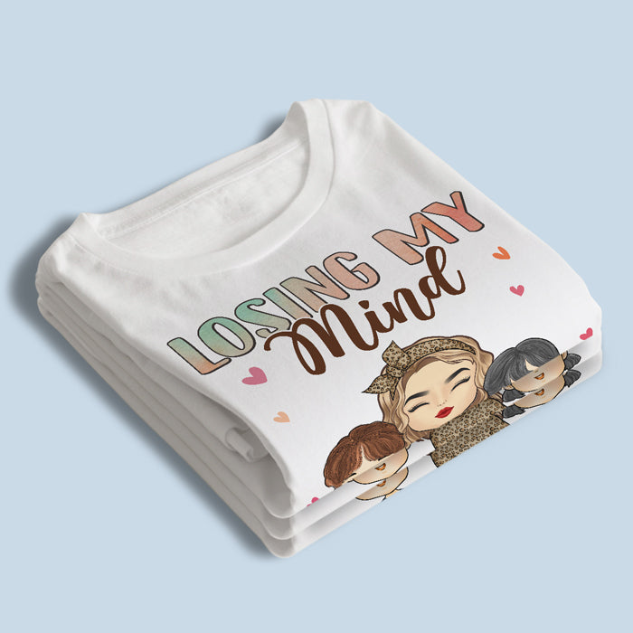 Je perds la tête, un enfant à la fois ! C'est une vie de maman plutôt cool ! T-shirt unisexe personnalisé, sweat à capuche, sweat-shirt - Cadeau de fête des mères, d'anniversaire pour maman